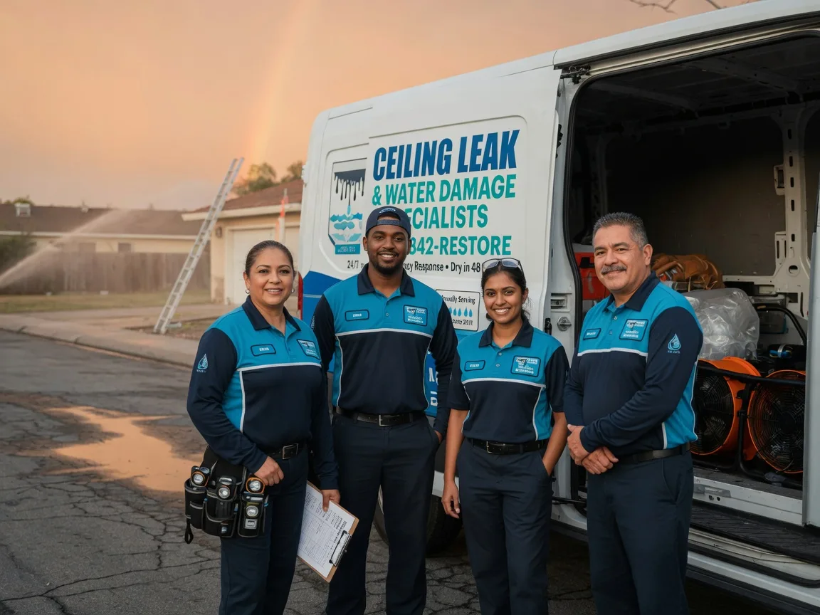 Ceiling Leak Cleanup company in Dutchtown, MO